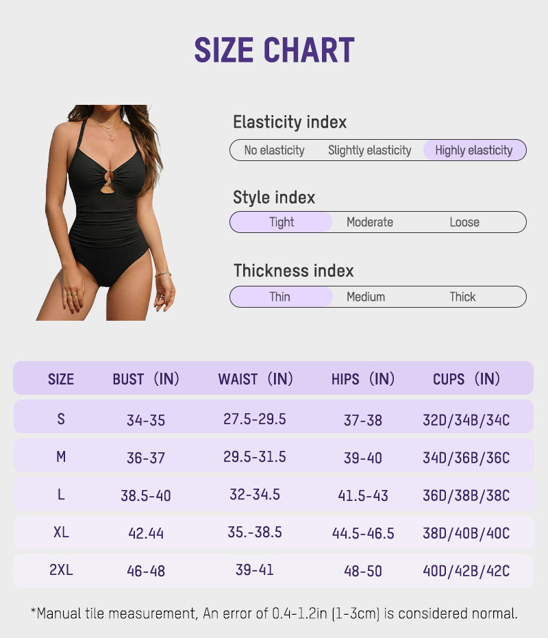Women's Ruched Tummy Control One Piece Swimsuit Slimming Bathing Suit