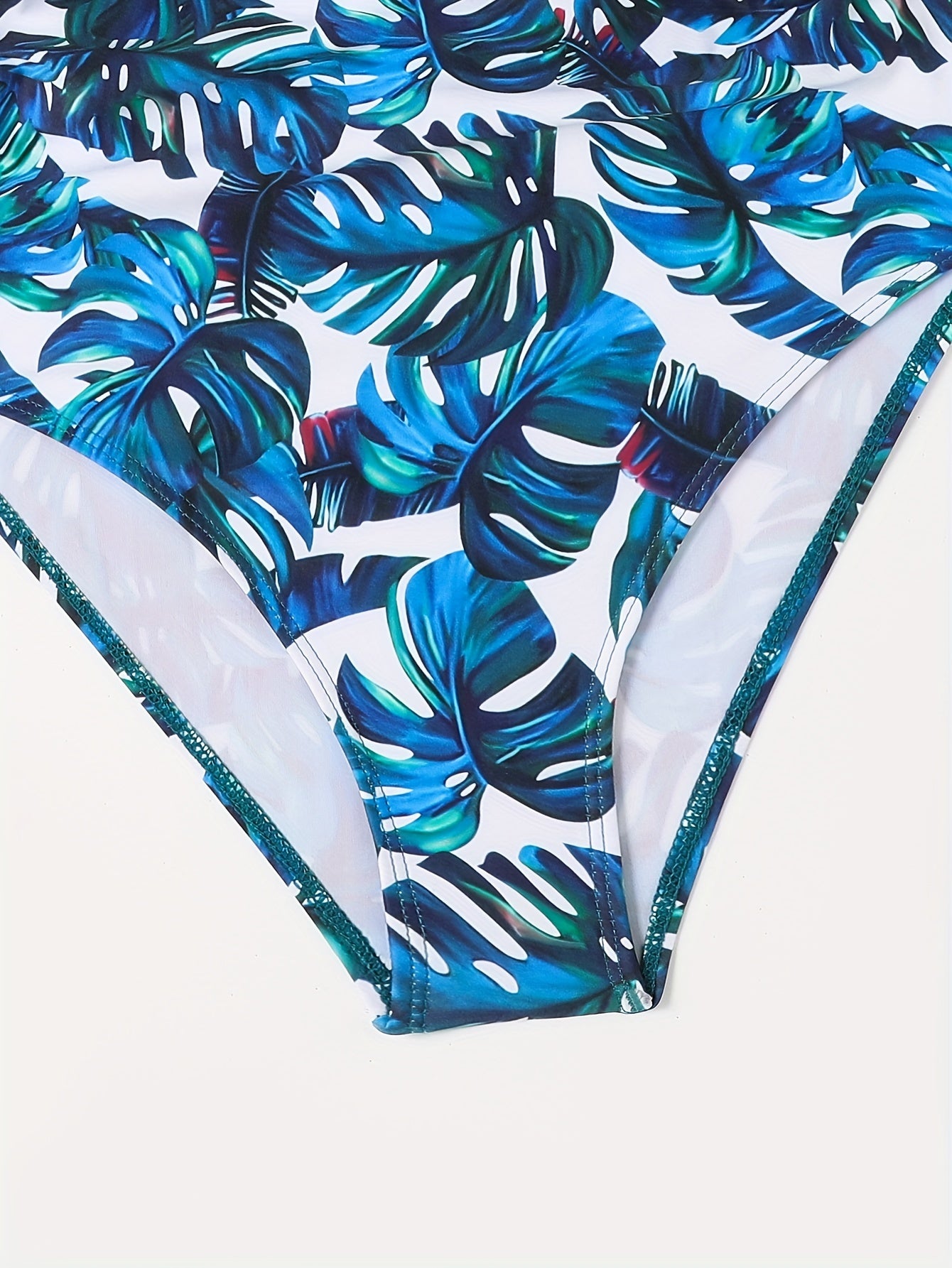 Women'S Adjustable Strap One-Piece Swimsuit Deep V Seaside Vacation