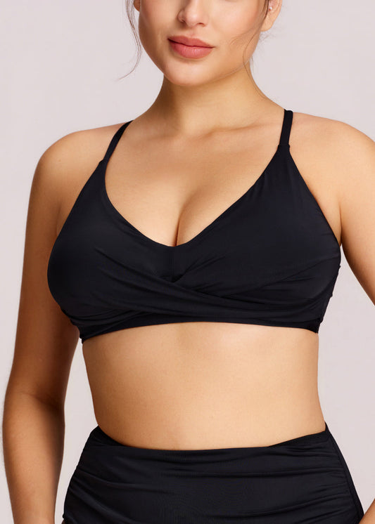 Women's Ruched Tummy Control Bikini Set