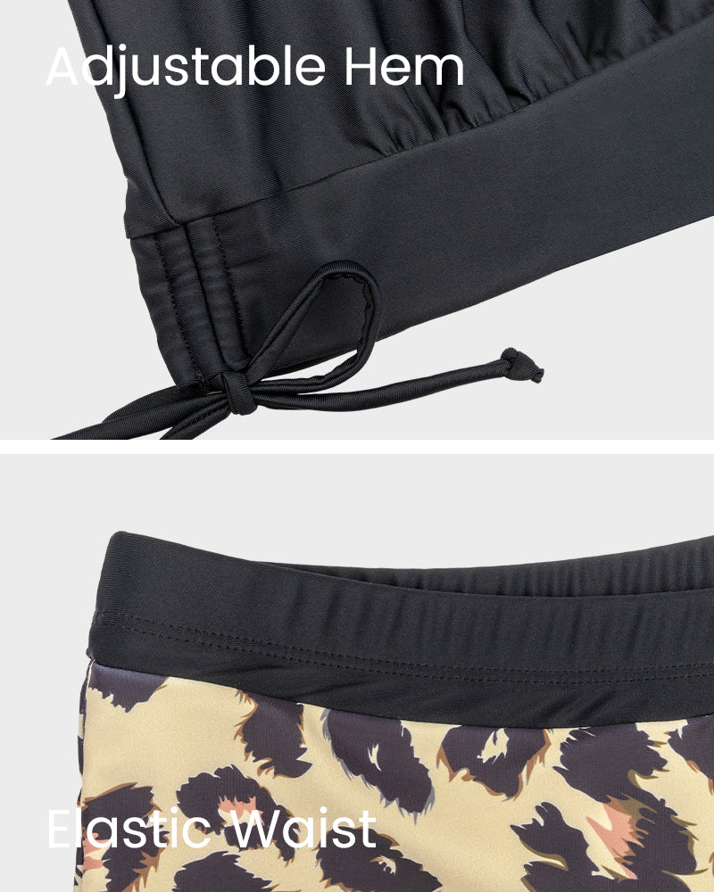 Women's Flattering Two-Piece Tankini Swimsuit